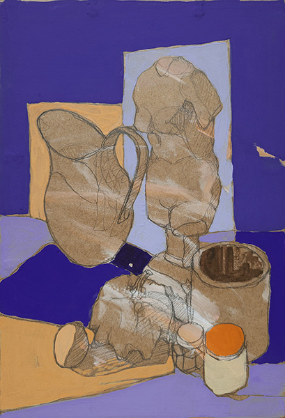 vie silencieuse I - 21x30 - gouache